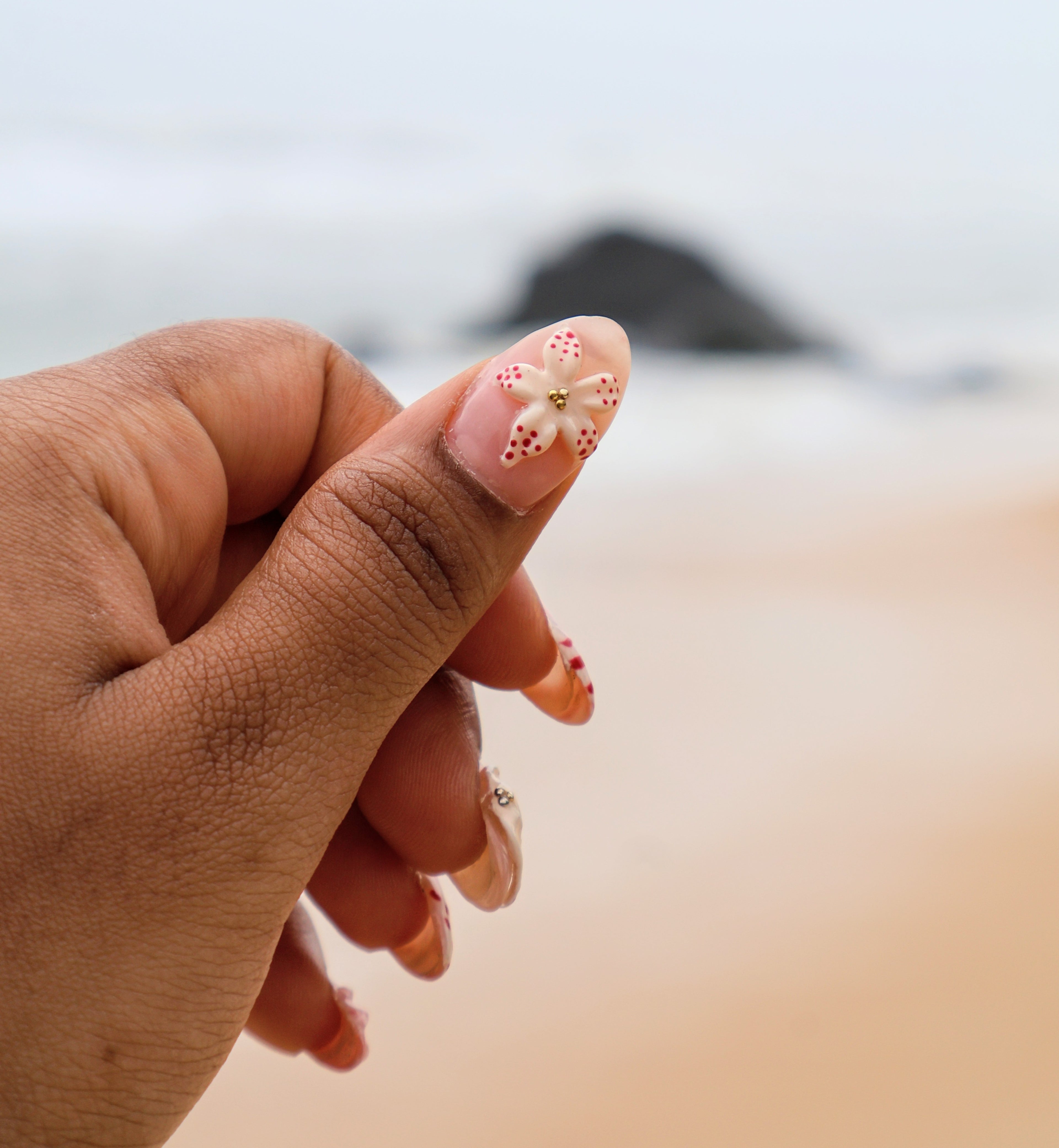Beach Nails - Coral Kissed